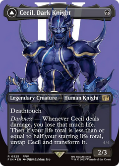 Cecil, Dark Knight // Cecil, Redeemed Paladin (525) [FINAL FANTASY] foil - Deck Out Gaming