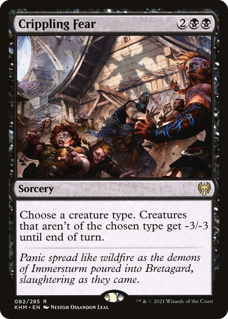 Crippling Fear (82) [Kaldheim] - Deck Out Gaming