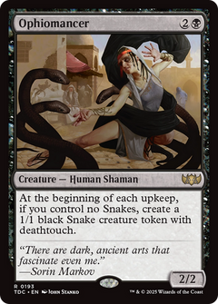 Ophiomancer (193) [Commander: Tarkir: Dragonstorm] - Deck Out Gaming