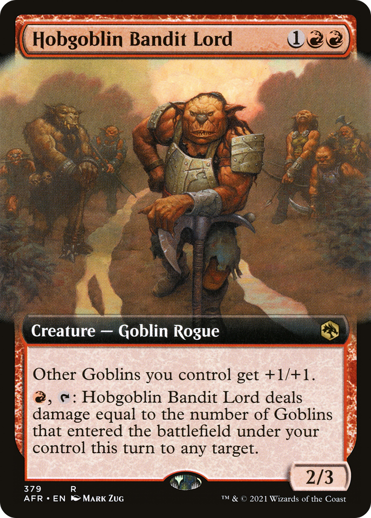 Hobgoblin Bandit Lord (379) [Adventures in the Forgotten Realms] foil - Deck Out Gaming