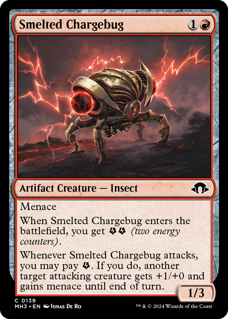 Smelted Chargebug (139) [Modern Horizons 3] foil - Deck Out Gaming