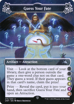Guess Your Fate (3-4-5-6) (215) [Unfinity] - Deck Out Gaming