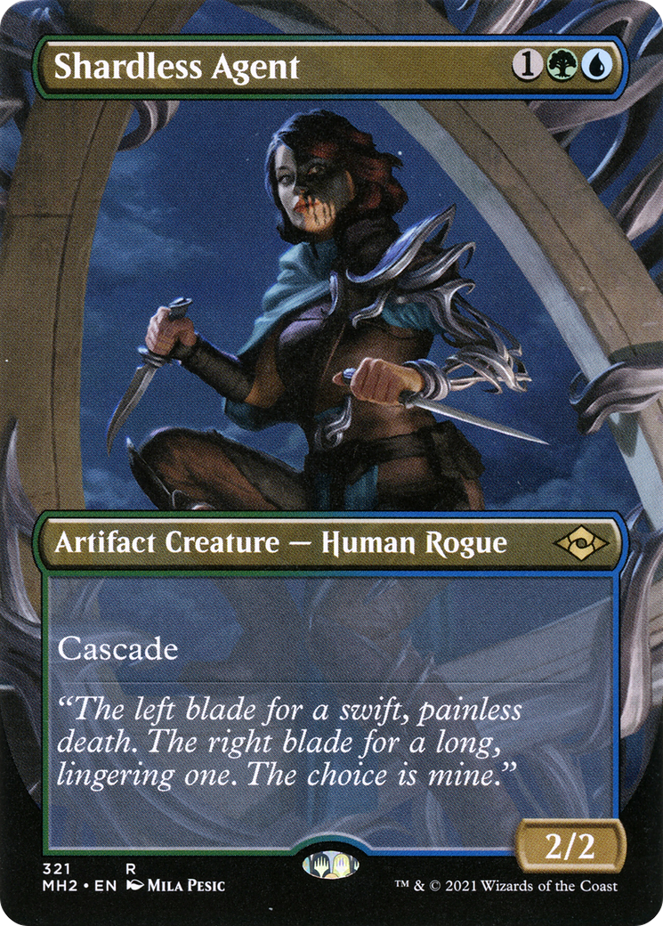 Shardless Agent (Borderless) (321) [Modern Horizons 2] - Deck Out Gaming