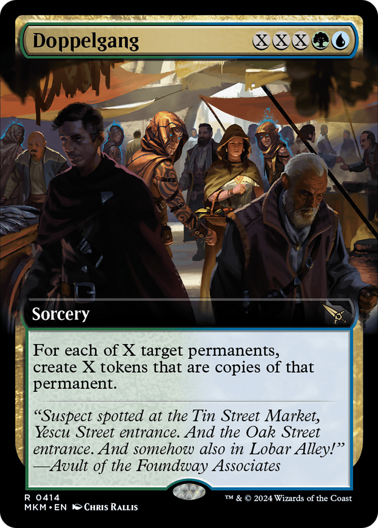 Doppelgang (Extended Art) (414) [Murders at Karlov Manor] - Deck Out Gaming