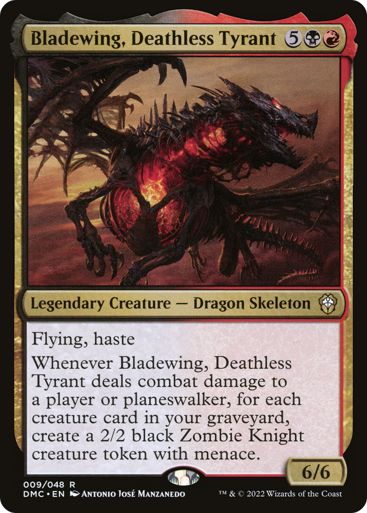 Bladewing, Deathless Tyrant (9) [Dominaria United Commander] - Deck Out Gaming
