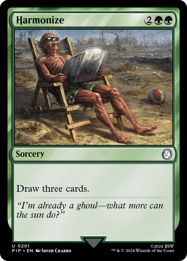 Harmonize (201) [Fallout] foil - Deck Out Gaming