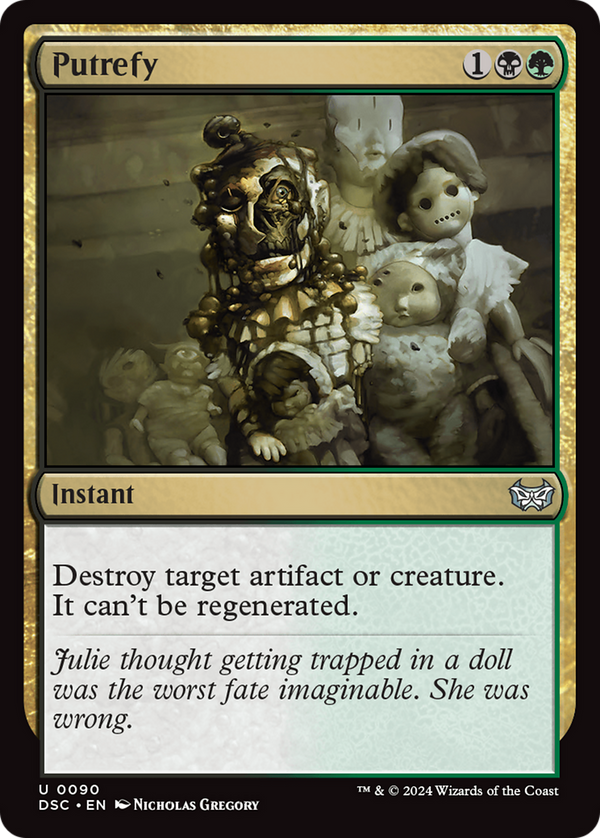 Putrefy (90) [Duskmourn: House of Horror Commander] - Deck Out Gaming