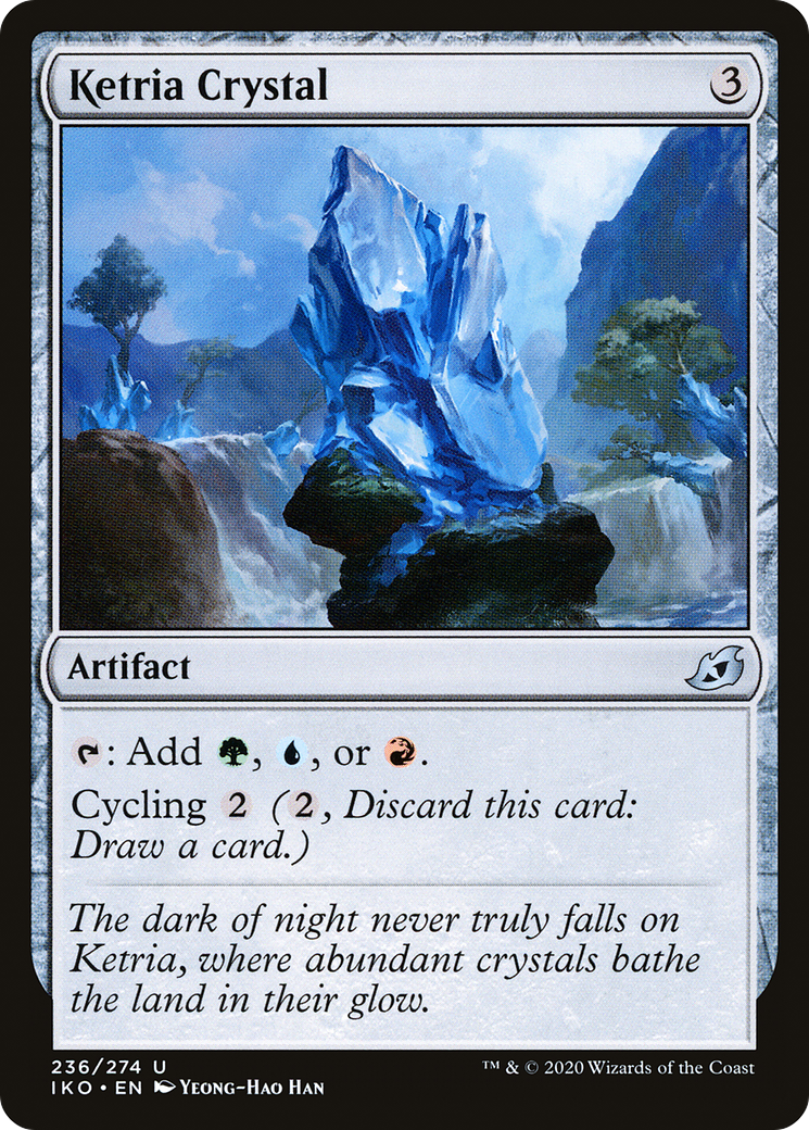 Ketria Crystal (236) [Ikoria: Lair of Behemoths] foil - Deck Out Gaming