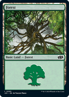 Forest (0095) (95) [Foundations Jumpstart] - Deck Out Gaming
