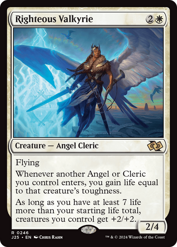 Righteous Valkyrie (246) [Foundations Jumpstart] - Deck Out Gaming