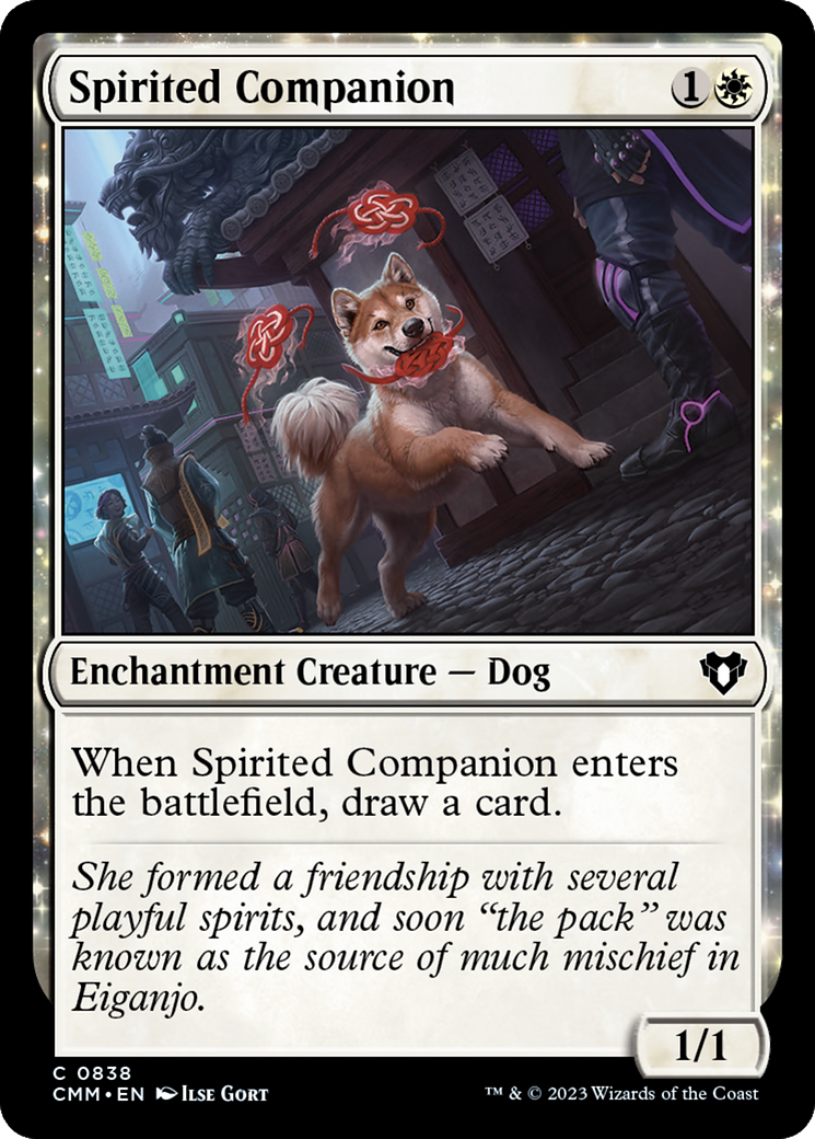 Spirited Companion (838) [Commander Masters] - Deck Out Gaming