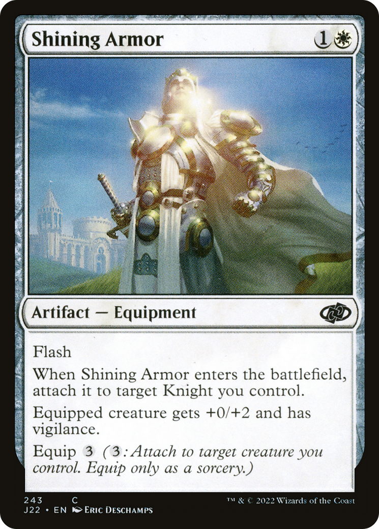 Shining Armor (243) [Jumpstart 2022] - Deck Out Gaming