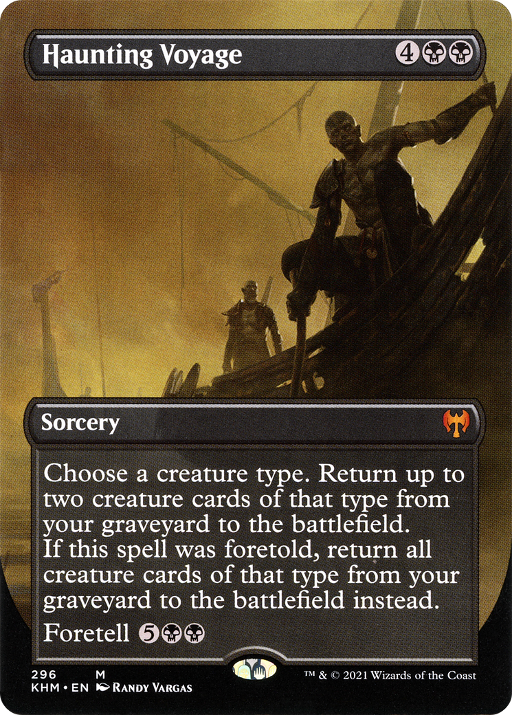 Haunting Voyage (Borderless) (296) [Kaldheim] - Deck Out Gaming