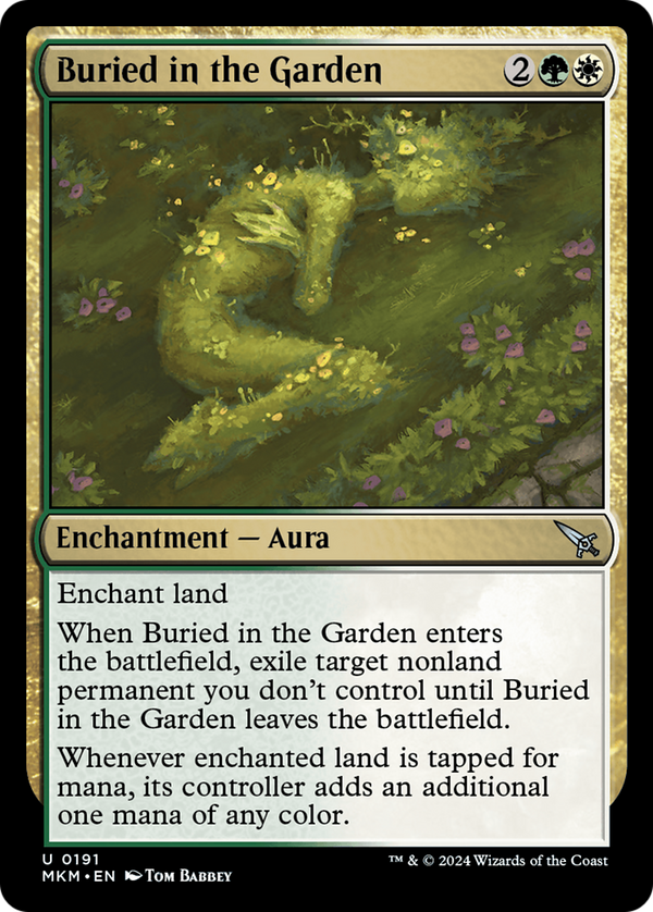 Buried in the Garden (191) [Murders at Karlov Manor] - Deck Out Gaming