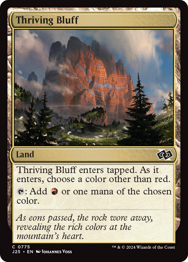 Thriving Bluff (775) [Foundations Jumpstart] - Deck Out Gaming
