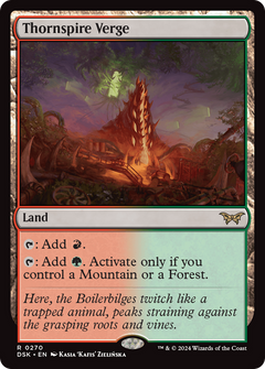Thornspire Verge (270) [Duskmourn: House of Horror] foil - Deck Out Gaming