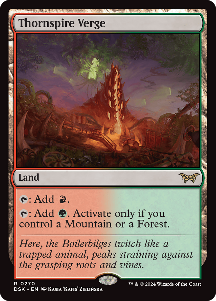 Thornspire Verge (270) [Duskmourn: House of Horror] - Deck Out Gaming