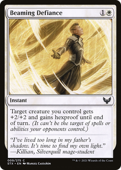 Beaming Defiance (9) [Strixhaven: School of Mages] foil - Deck Out Gaming