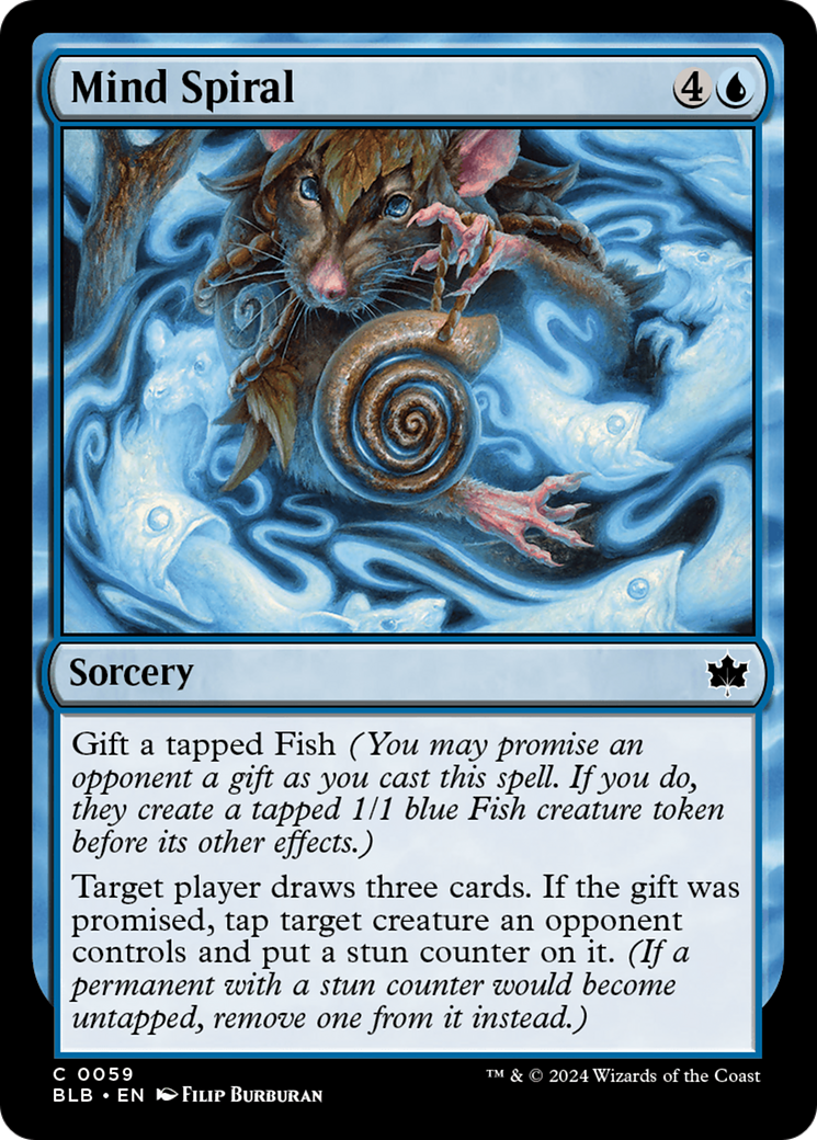 Mind Spiral (59) [Bloomburrow] - Deck Out Gaming
