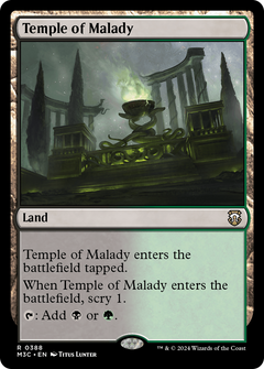 Temple of Malady (388) [Modern Horizons 3 Commander] - Deck Out Gaming
