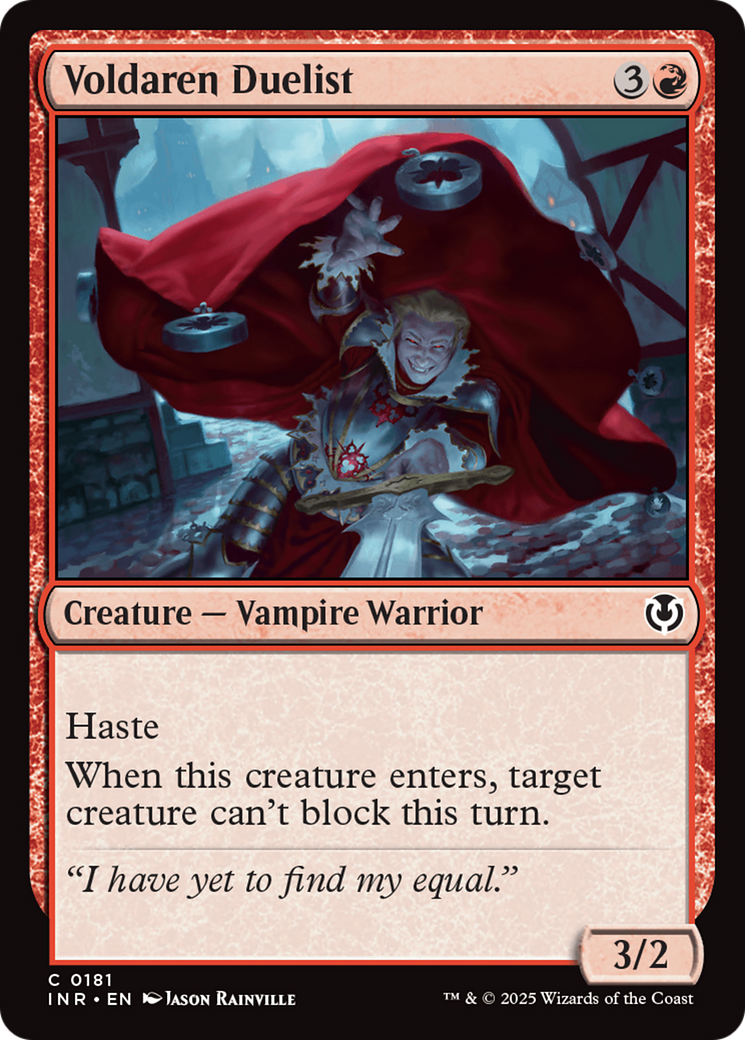 Voldaren Duelist (181) [Innistrad Remastered] - Deck Out Gaming
