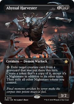 Abyssal Harvester (Borderless) (316) [Foundations] - Deck Out Gaming