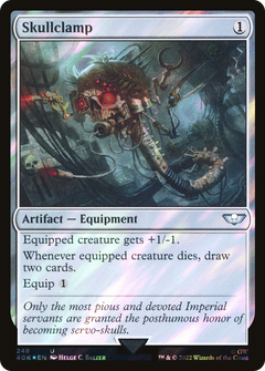 Skullclamp (Surge Foil) (248) [Warhammer 40,000 Commander] foil - Deck Out Gaming