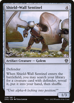 Shield-Wall Sentinel (238) [Dominaria United] foil - Deck Out Gaming