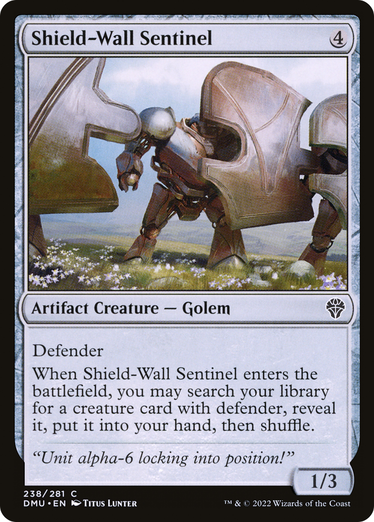 Shield-Wall Sentinel (238) [Dominaria United] foil - Deck Out Gaming