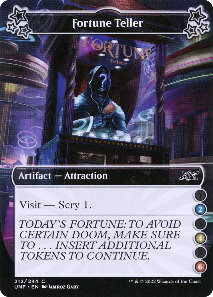 Fortune Teller (2-4-6) (212) [Unfinity] - Deck Out Gaming