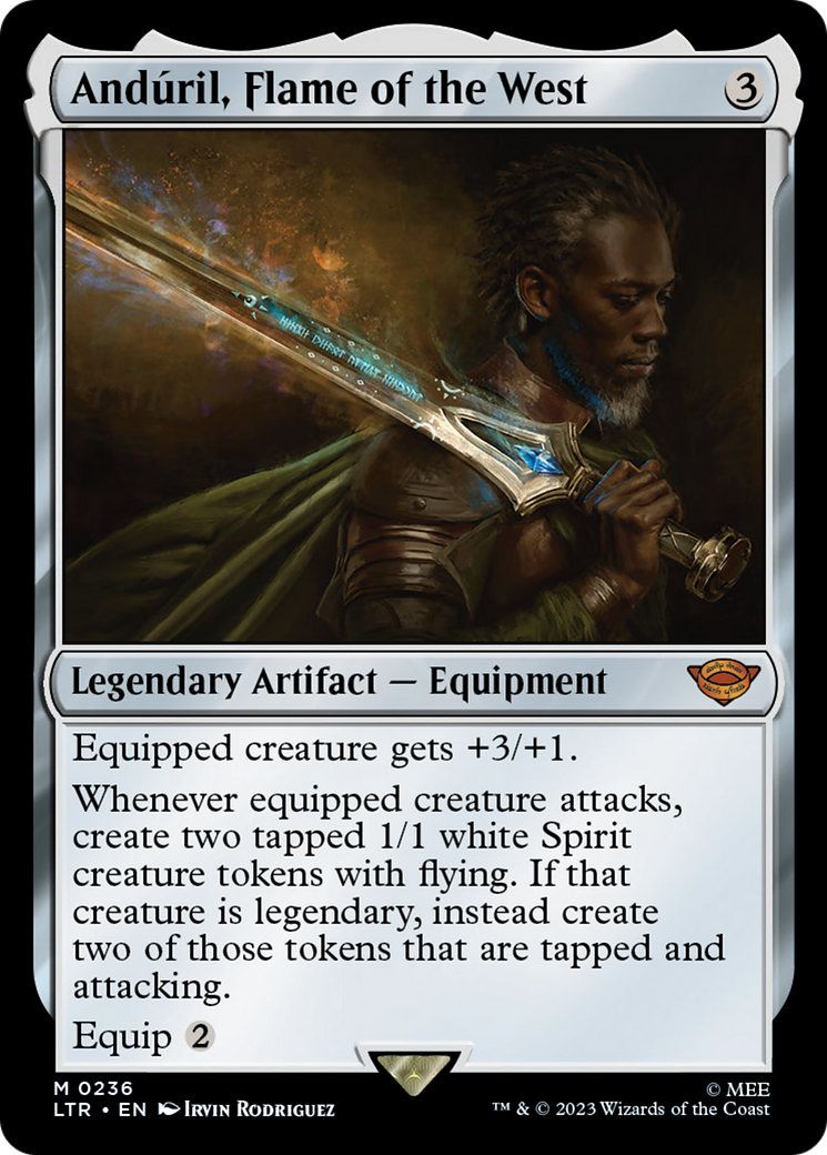 Anduril, Flame of the West (236) [The Lord of the Rings: Tales of Middle-earth] - Deck Out Gaming