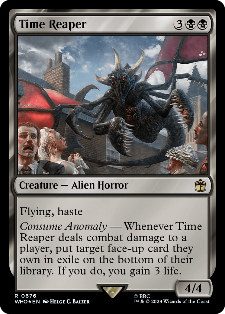 Time Reaper (Surge Foil) (676) [Doctor Who] foil - Deck Out Gaming