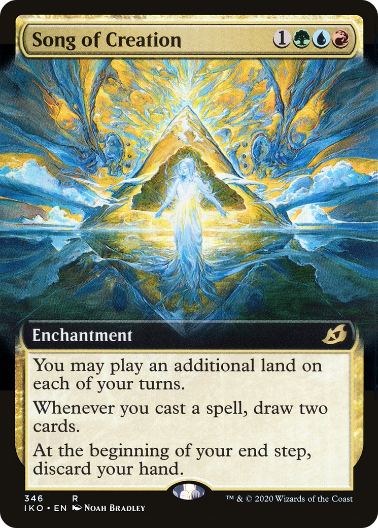 Song of Creation (Extended Art) (346) [Ikoria: Lair of Behemoths] - Deck Out Gaming