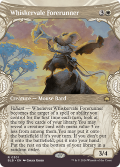 Whiskervale Forerunner (Showcase) (301) [Bloomburrow] - Deck Out Gaming