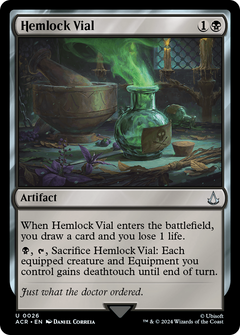 Hemlock Vial (26) [Assassin's Creed] foil - Deck Out Gaming