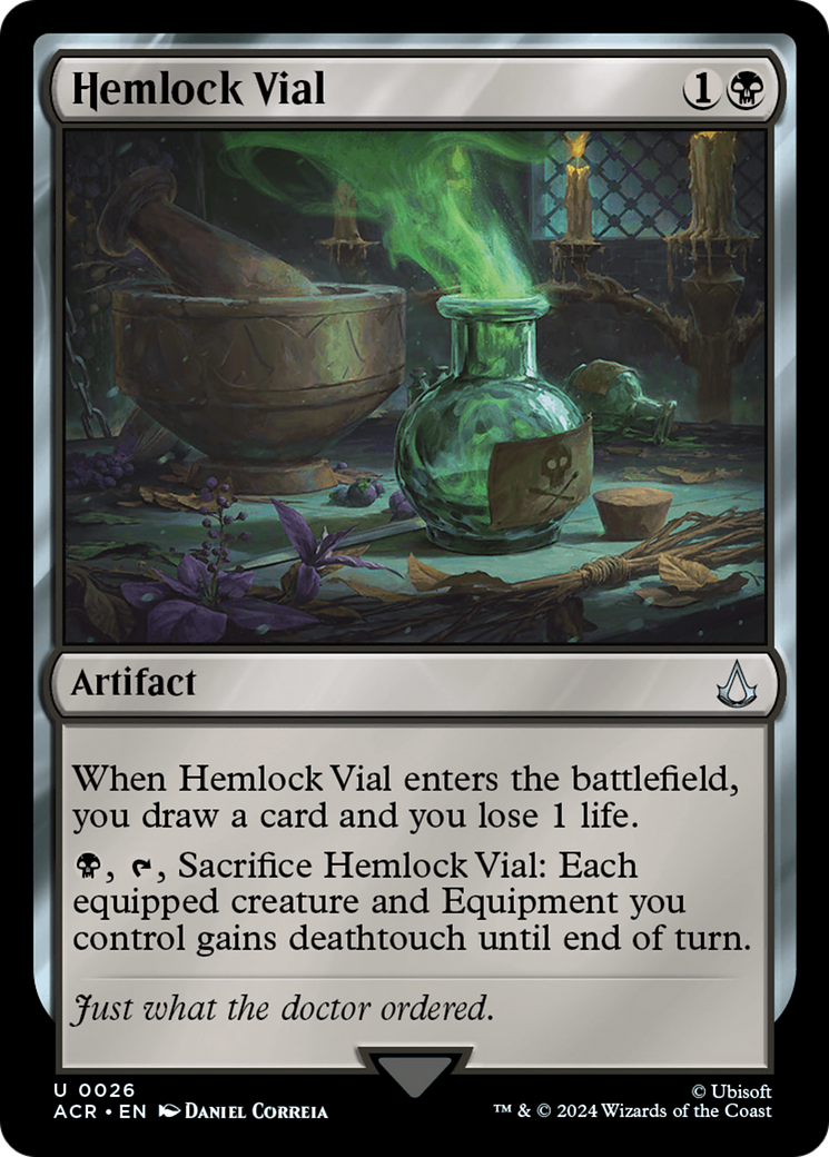 Hemlock Vial (26) [Assassin's Creed] - Deck Out Gaming