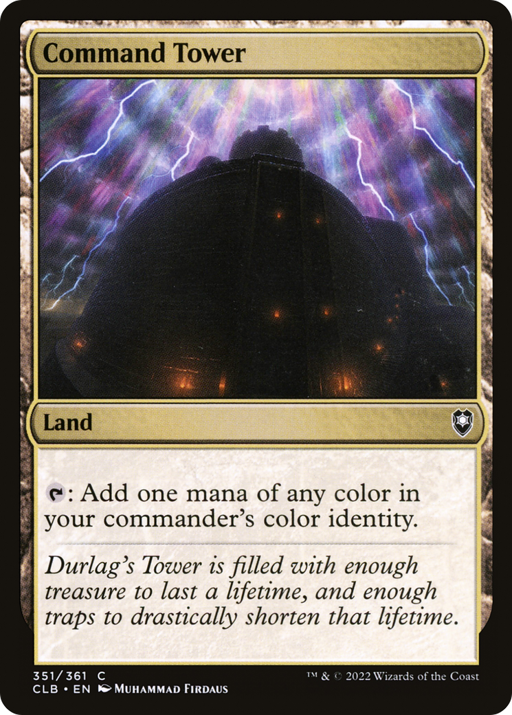 Command Tower (351) [Commander Legends: Battle for Baldur's Gate] foil - Deck Out Gaming