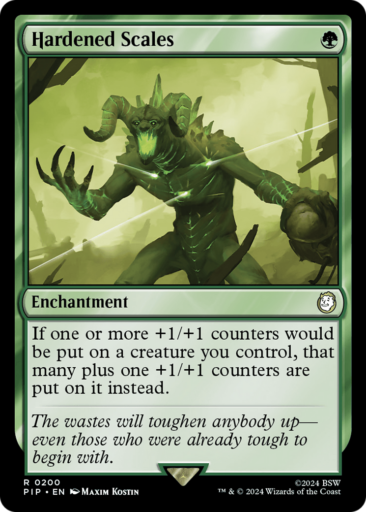 Hardened Scales (200) [Fallout] foil - Deck Out Gaming