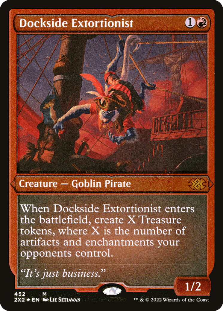 Dockside Extortionist (Foil Etched) (452) [Double Masters 2022] foil - Deck Out Gaming