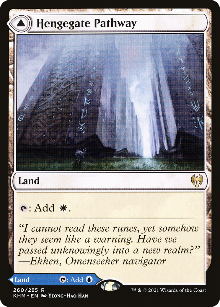 Hengegate Pathway (260) [Kaldheim] foil - Deck Out Gaming