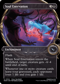 Soul Enervation (Showcase) (302) [Murders at Karlov Manor] - Deck Out Gaming