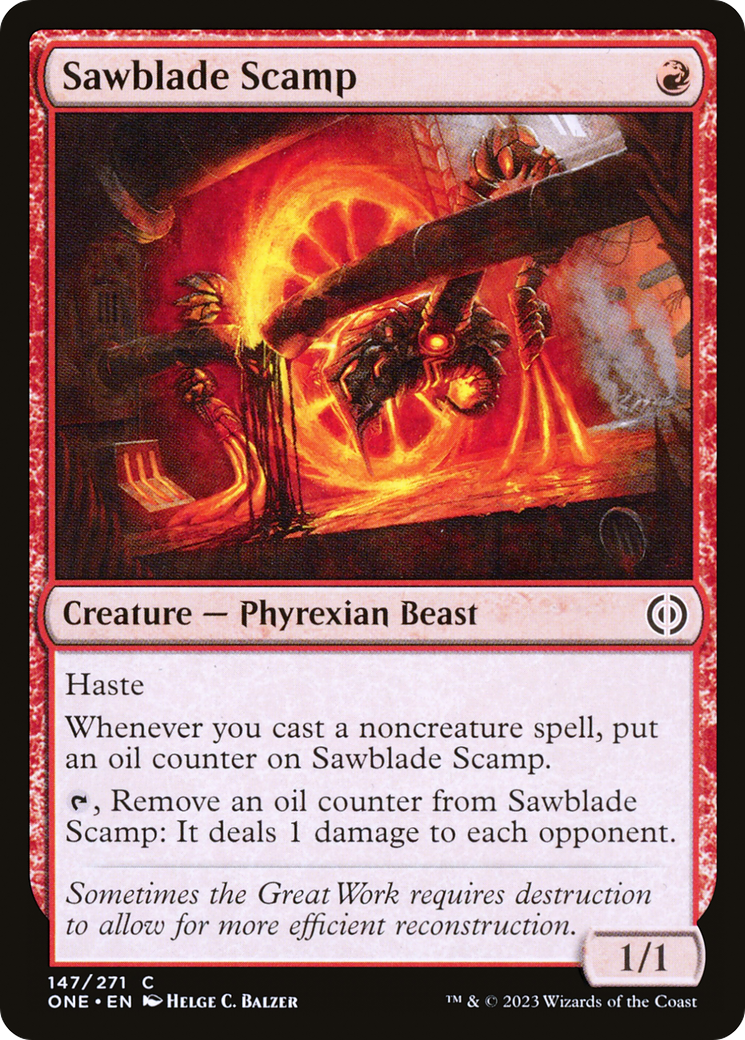 Sawblade Scamp (147) [Phyrexia: All Will Be One] - Deck Out Gaming