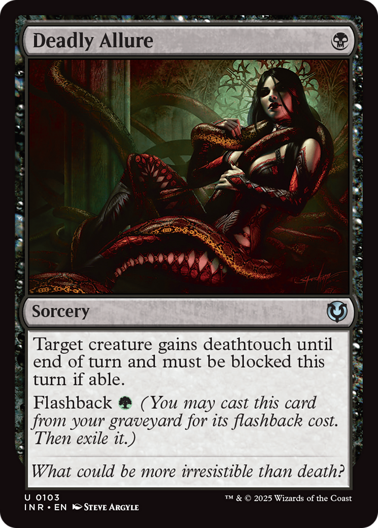 Deadly Allure (103) [Innistrad Remastered] foil - Deck Out Gaming