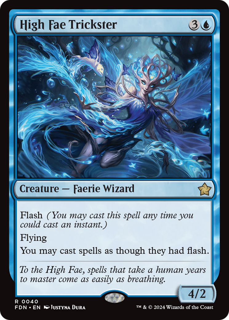 High Fae Trickster (40) [Foundations] foil - Deck Out Gaming