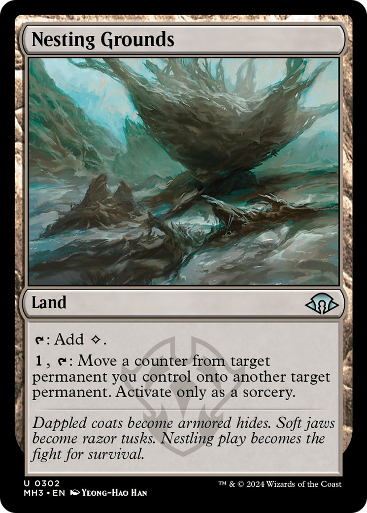 Nesting Grounds (302) [Modern Horizons 3] foil - Deck Out Gaming