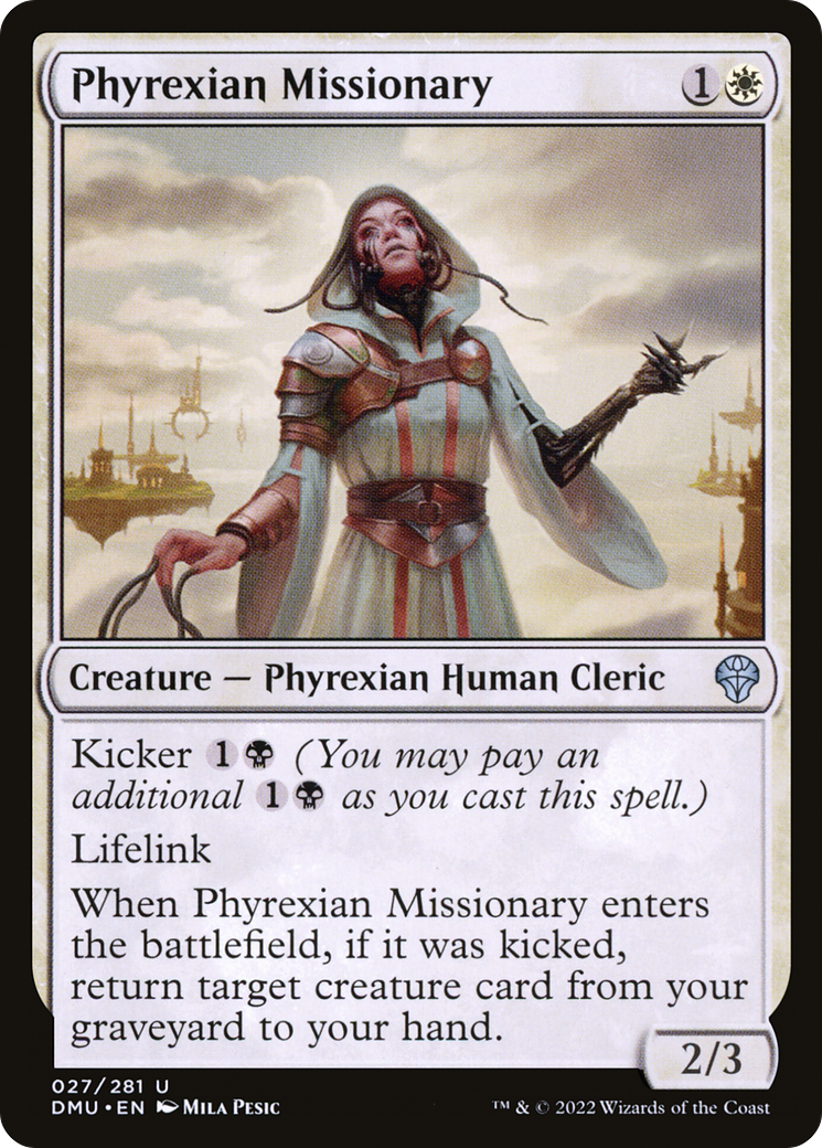 Phyrexian Missionary (27) [Dominaria United] foil - Deck Out Gaming