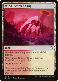 Wind-Scarred Crag (276) [March of the Machine] foil - Deck Out Gaming