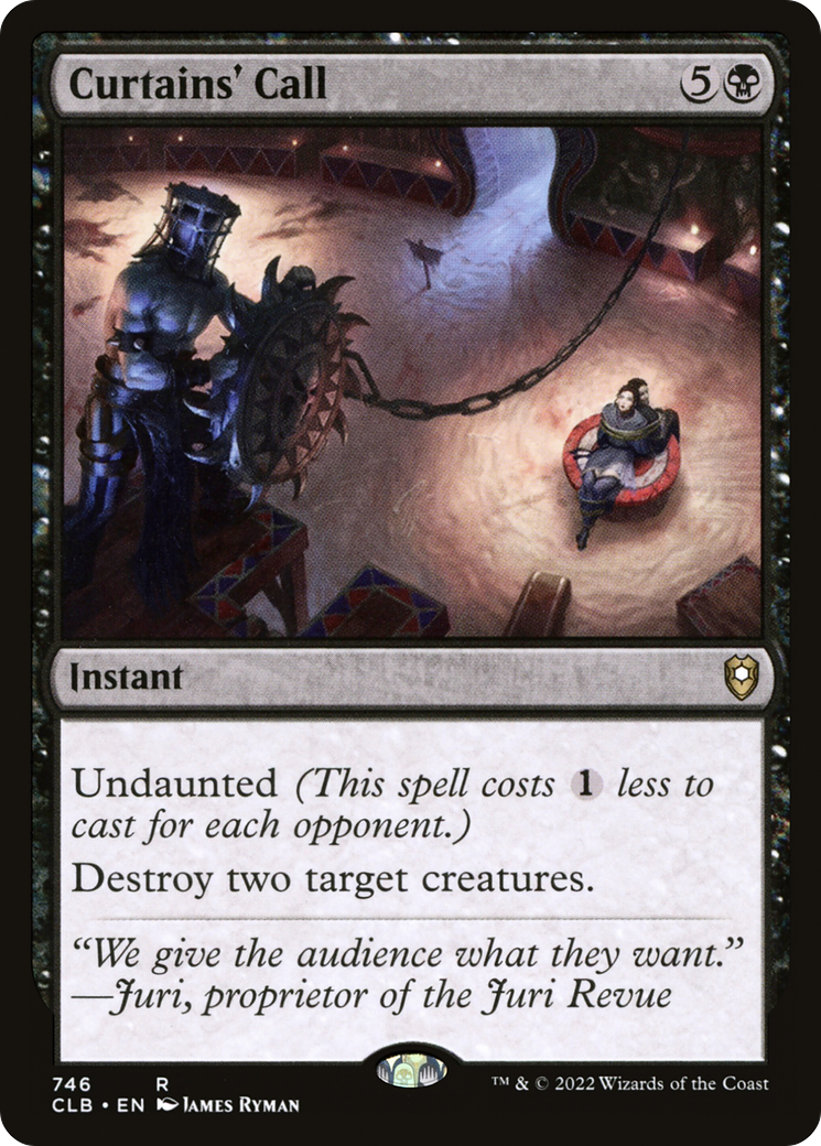 Curtains' Call (746) [Commander Legends: Battle for Baldur's Gate] - Deck Out Gaming