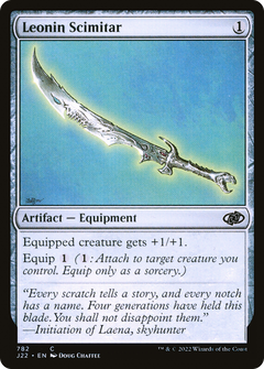 Leonin Scimitar (782) [Jumpstart 2022] - Deck Out Gaming