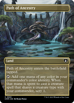 Path of Ancestry (Borderless) (661) [Commander Masters] foil - Deck Out Gaming
